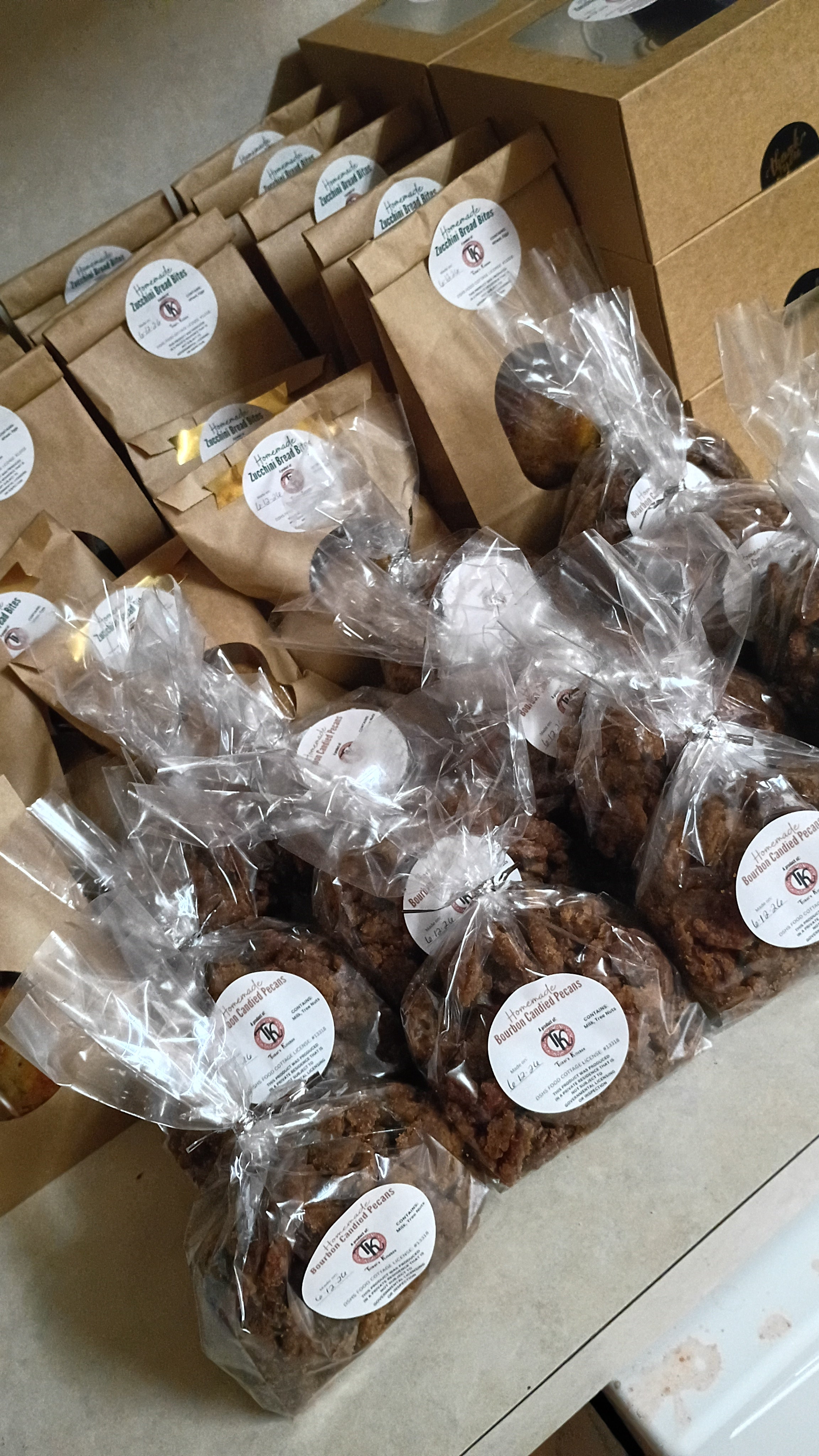 Bourbon Candied Pecans