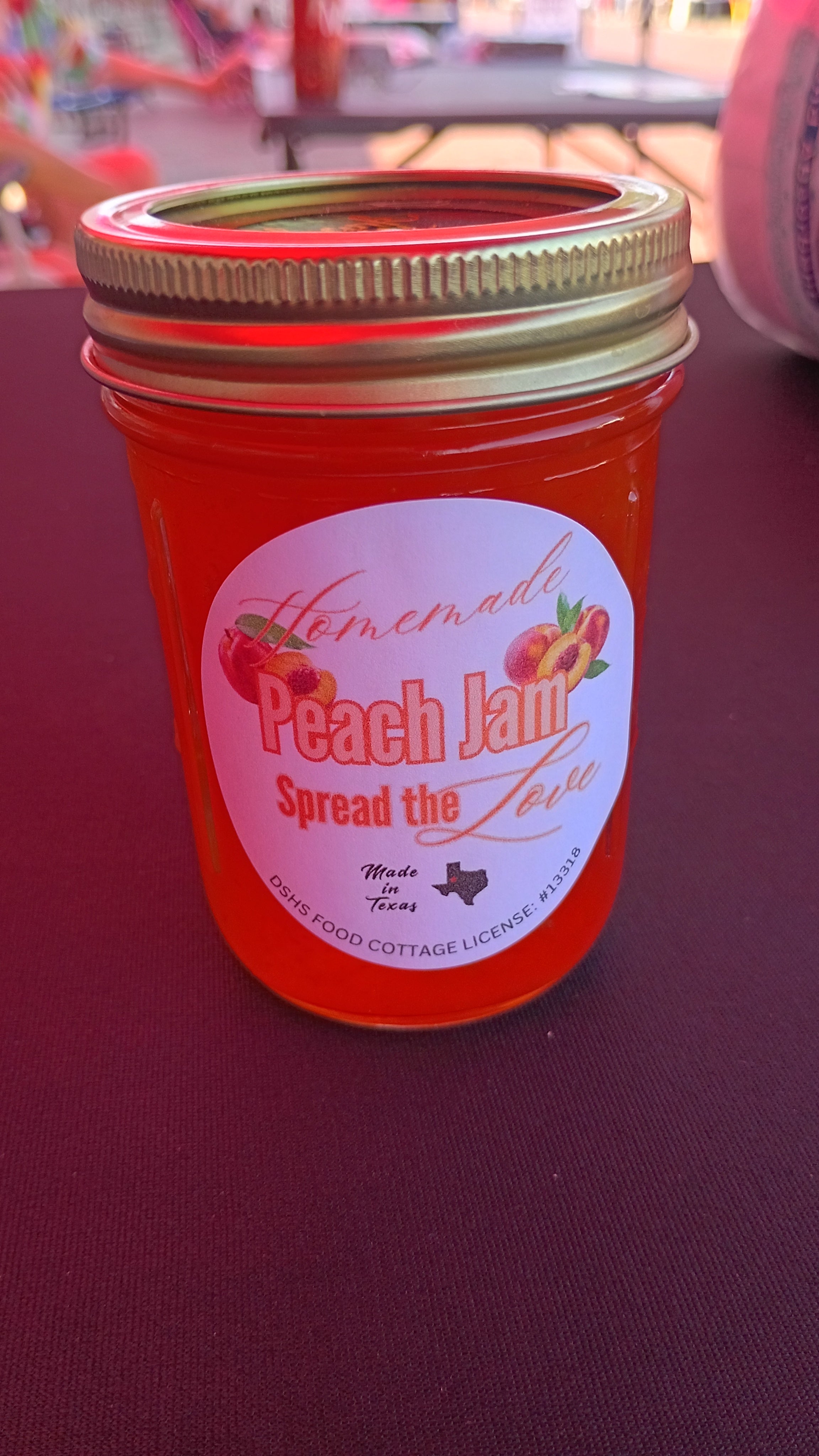 Peach Jam 8oz