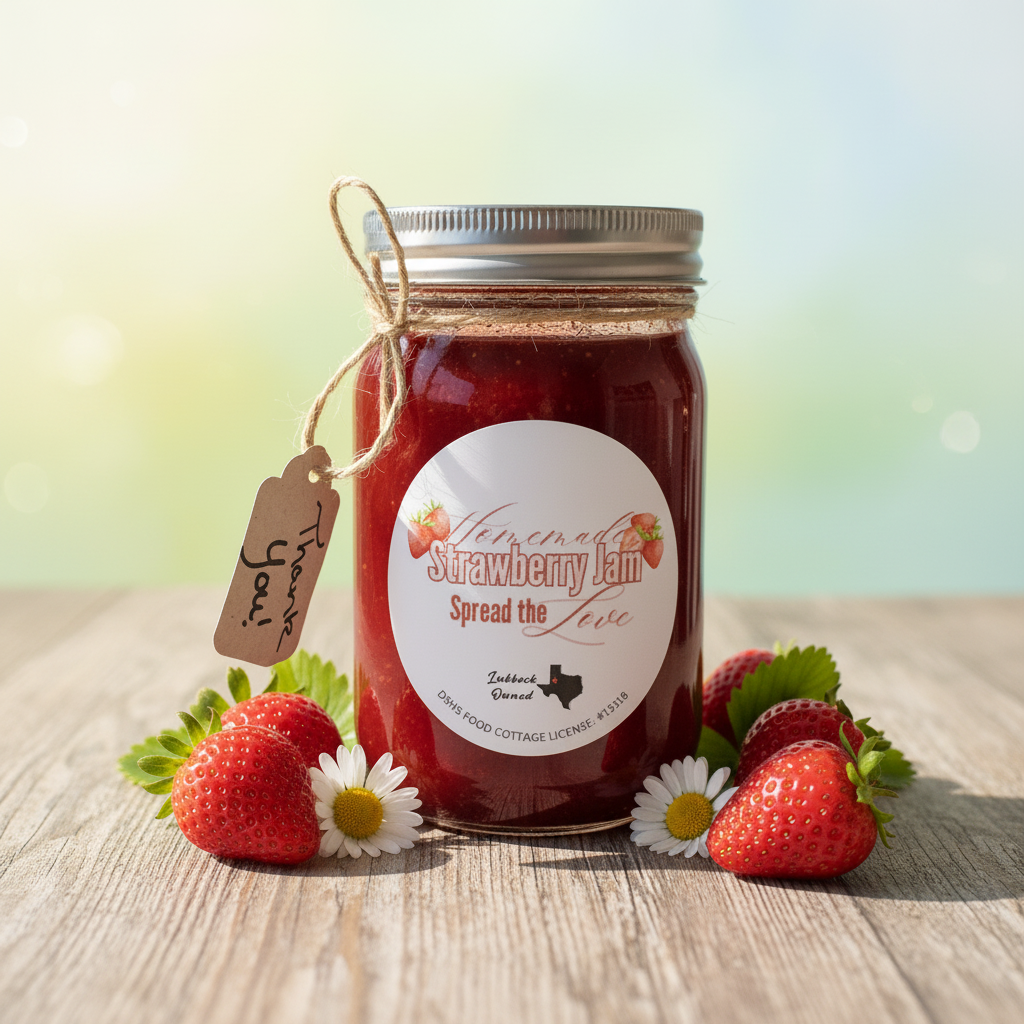 Strawberry Jam Product Photo
